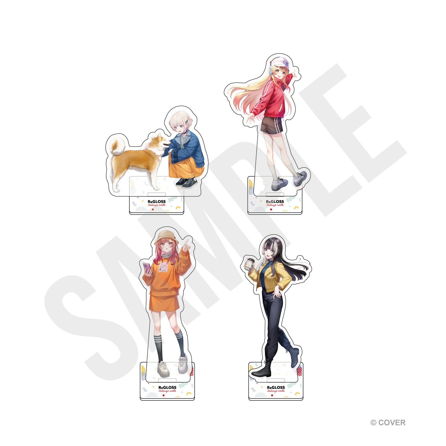 V.W.P アクリルスタンドまとめ売り V.W.P アクリルスタンドまとめ売り V.W.P】KAMITSUBAKI FES アクリル