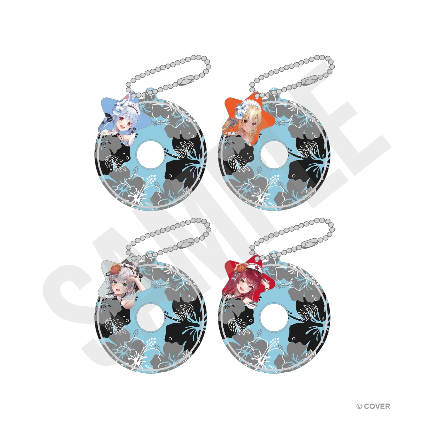 【988】花魁のキーホルダー 988】花魁のキーホルダー