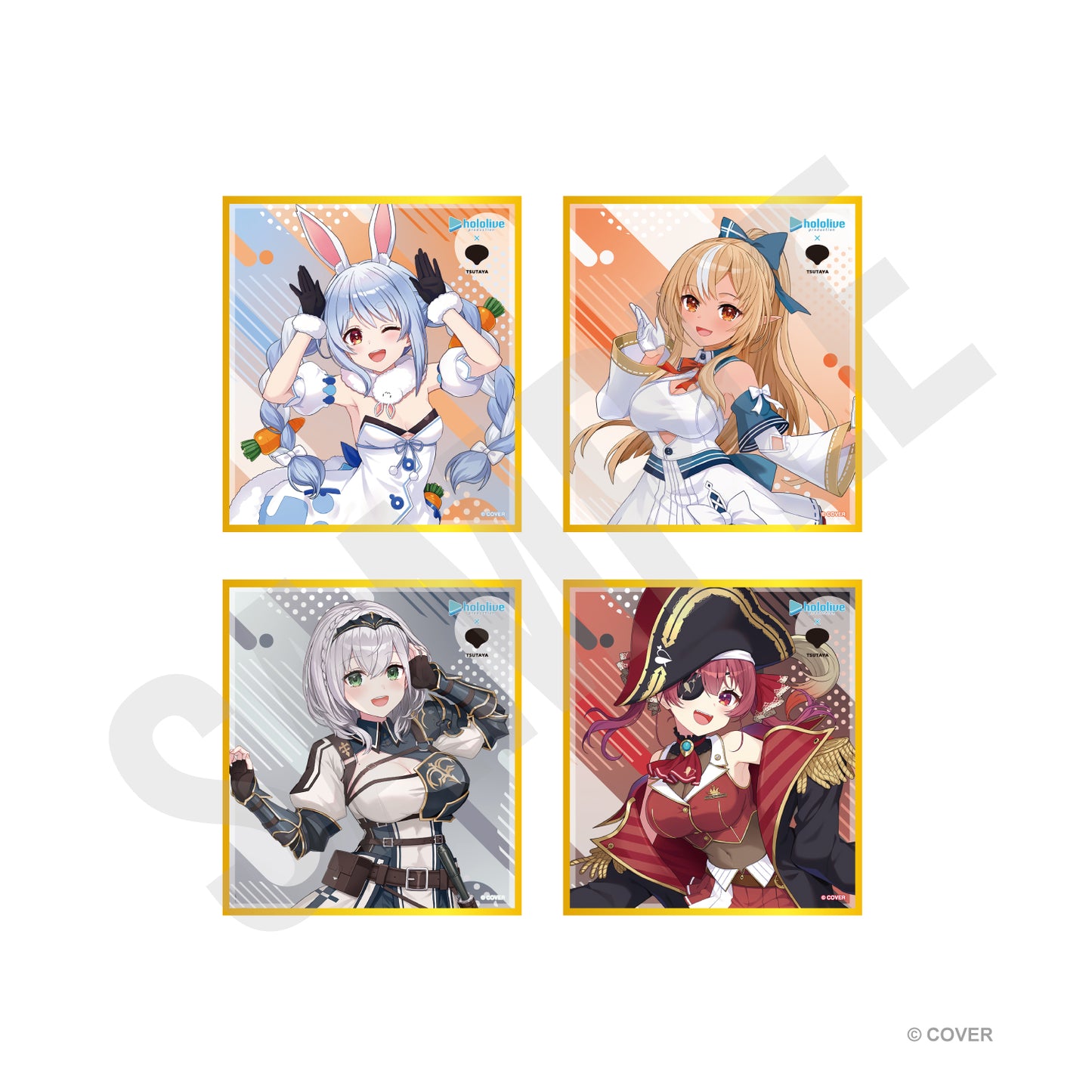 ランダムミニ色紙