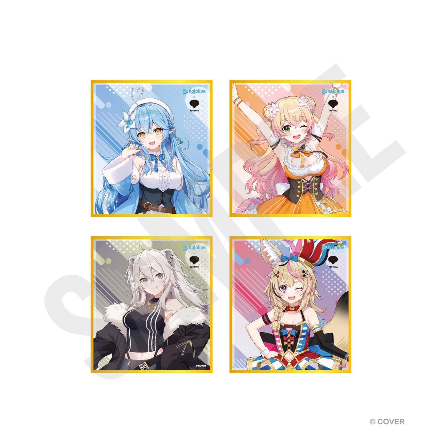 ランダムミニ色紙