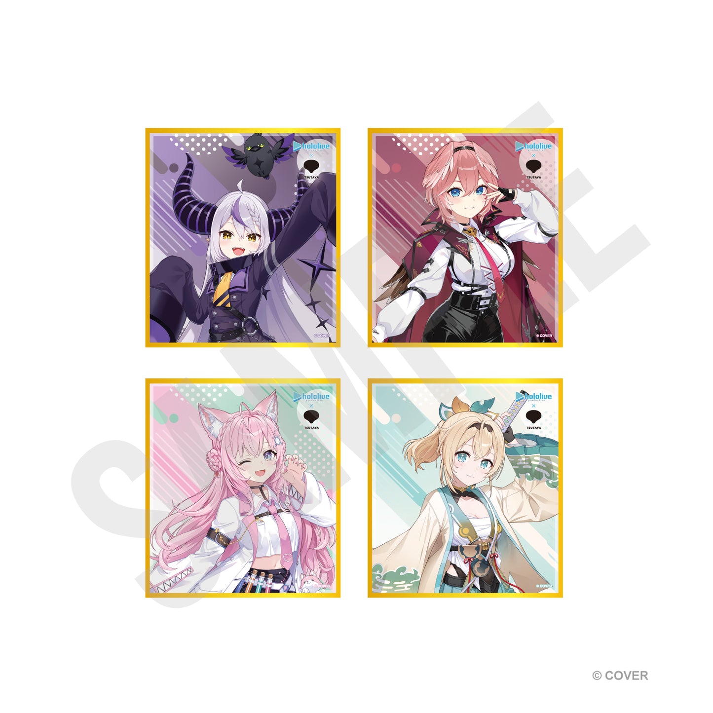 ランダムミニ色紙