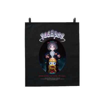 POPIYA VHS CASE HORROR 布ポスター＆ステッカー付き