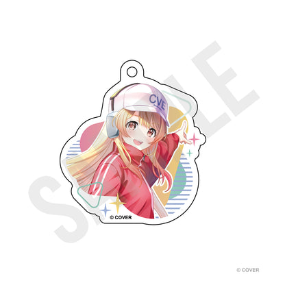 オーロラアクリルキーホルダー